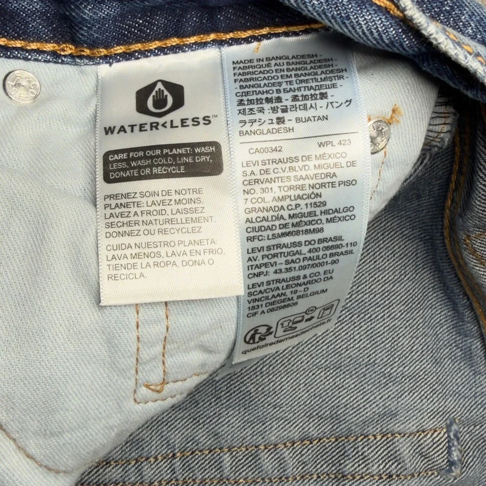 Levis 550 92 Relaxed Taper‎ Mens 29x32 Blue NEW Denim Jeans A34180003